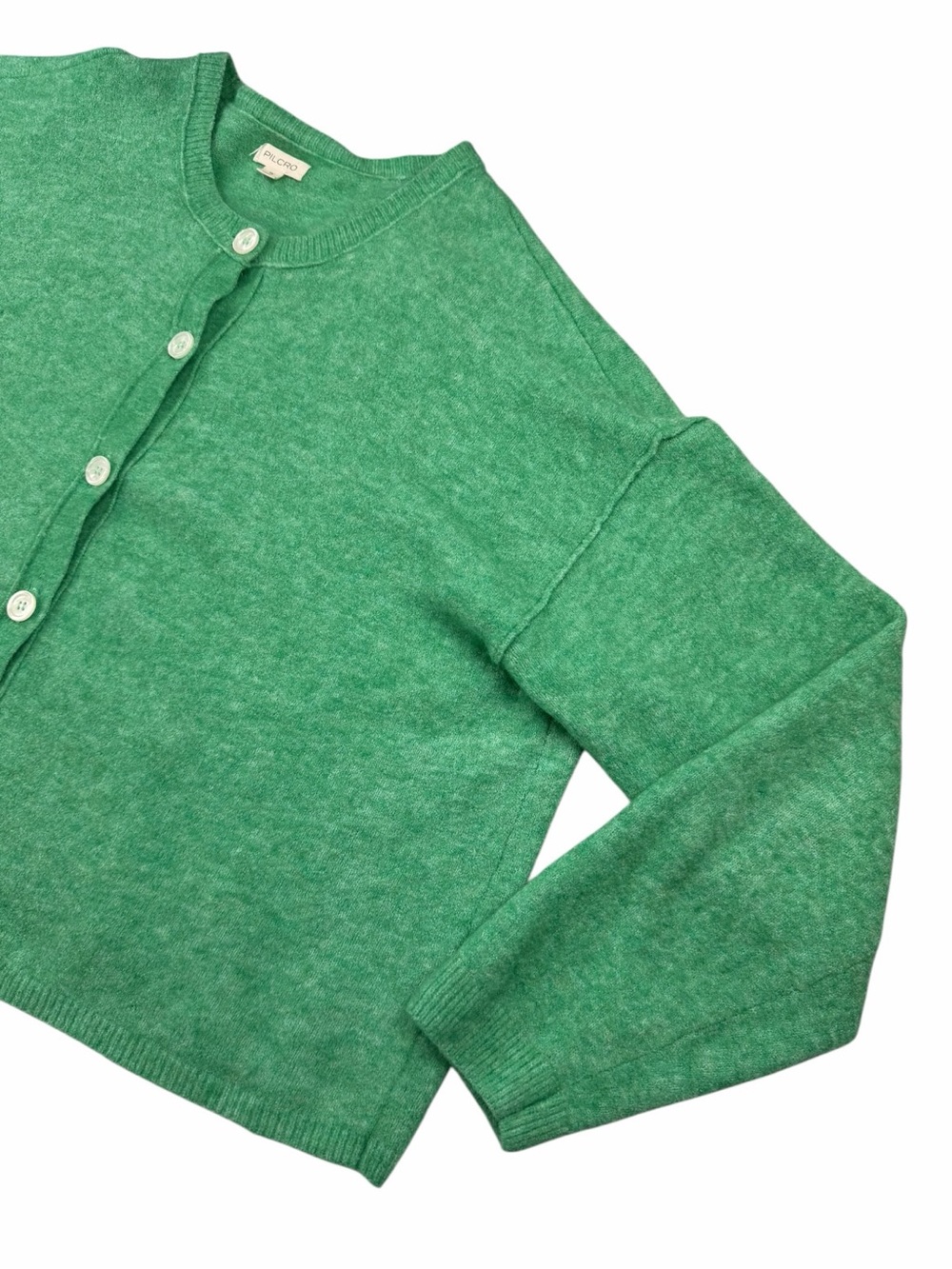 Anthropologie Pilcro Women’s Wool Blend Crew Neck Cardigan Sweater Size 1X - Picture 6 of 7
